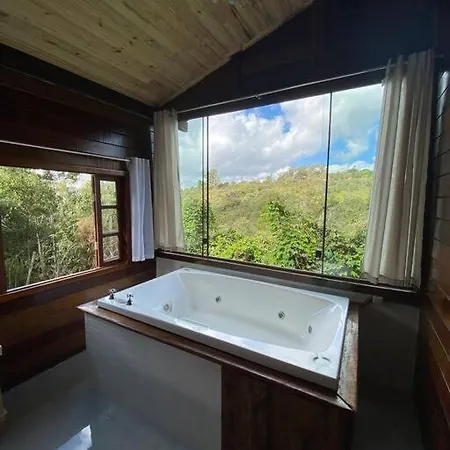 Encanto Da Mata - Chale Ipe - Lavras Novas-Mg Exterior photo