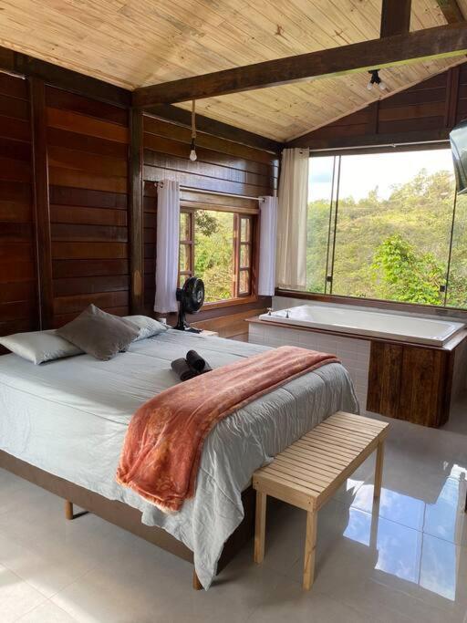 Casa de Férias Encanto Da Mata - Chale Ipe - Lavras Novas-mg Lavras Novas